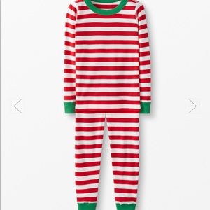 Hanna Anderssson Striped Christmas PJ Set